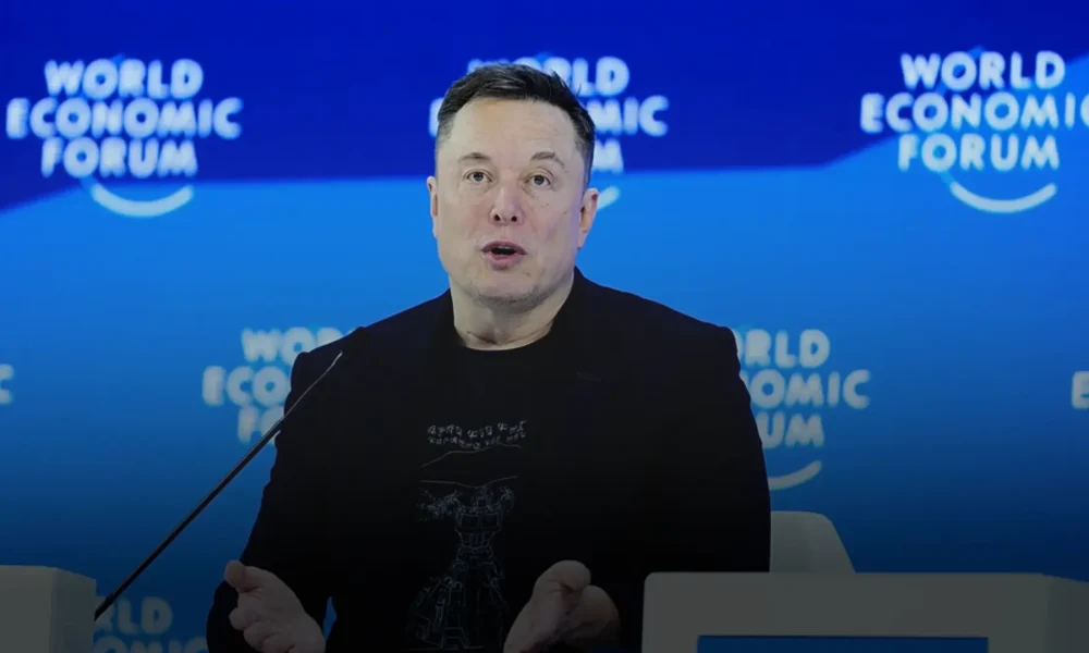 elon musk davos